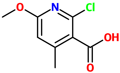 MC085210 2-Chloro-6-methoxy-4-methyl nicotinic acid